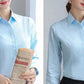 Elegant Women White Long Sleeve Shirt - Stylish & Versatile for Any Occasion - Next Level