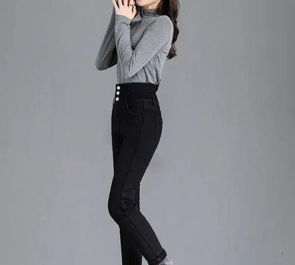 Hochwaist Fleece Leggings - Luxuriös dick für ultimativen Komfort - Next Level