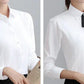 Elegant Women White Long Sleeve Shirt - Stylish & Versatile for Any Occasion - Next Level