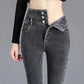 High-Quality Winter Fleece Leggings - Thick High-Waist Comfort - Next Level