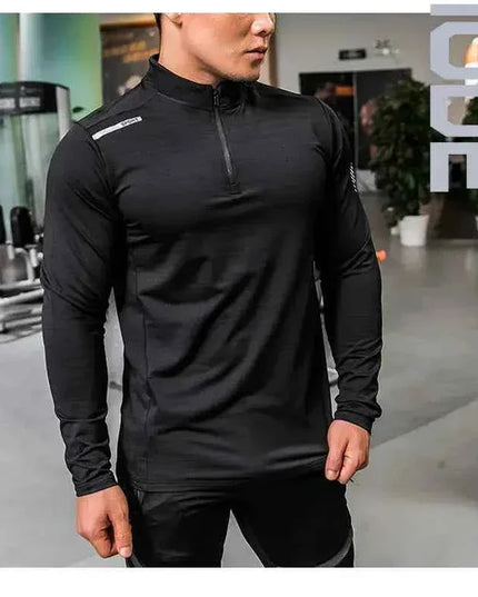 Mens Gym Compression Shirt Male Rashgard Fitness - Next Level