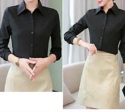 Elegantes weißes Damen Langarmshirt - Stilvoll & Vielseitig für jeden Anlass - Next Level