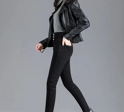 Hochwaist Fleece Leggings - Luxuriös dick für ultimativen Komfort - Next Level