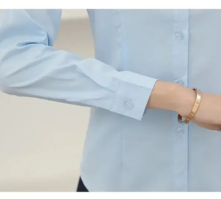 Elegantes weißes Damen Langarmshirt - Stilvoll & Vielseitig für jeden Anlass - Next Level