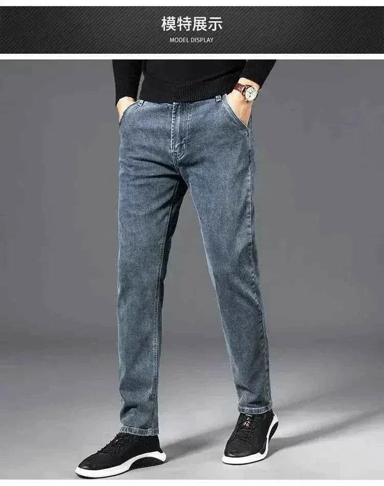 Stylish Herren Denim Jeans gerade geschnitten für Herbst und Sommer