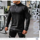 Mens Gym Compression Shirt Male Rashgard Fitness - Next Level