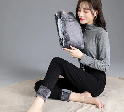 Hochwaist Fleece Leggings - Luxuriös dick für ultimativen Komfort - Next Level