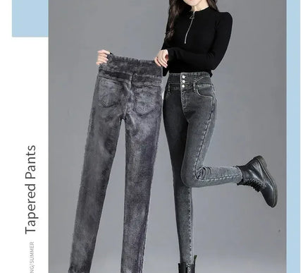 Hochwaist Fleece Leggings - Luxuriös dick für ultimativen Komfort - Next Level