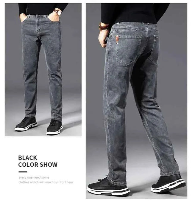 ICPANS Autumn Summer Denim Jeans Men Straight - Stylish and Comfortable Men's Denim - Next Level