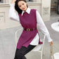 Spring Knitted Vest Set Women - Two Piece Knitted Outfit for Stylish Spring Looks - Next Level