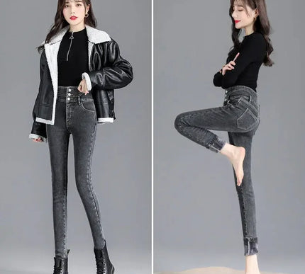 Hochwaist Fleece Leggings - Luxuriös dick für ultimativen Komfort - Next Level