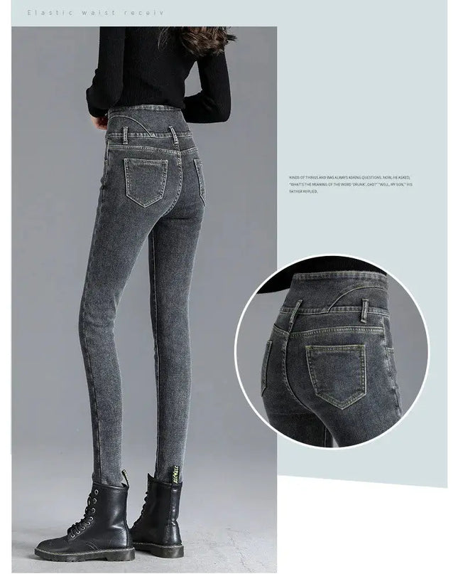 High-Quality Winter Fleece Leggings - Thick High-Waist Comfort - Next Level