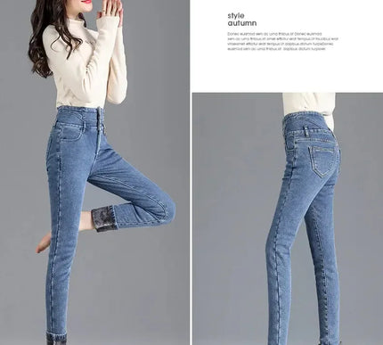 Hochwaist Fleece Leggings - Luxuriös dick für ultimativen Komfort - Next Level