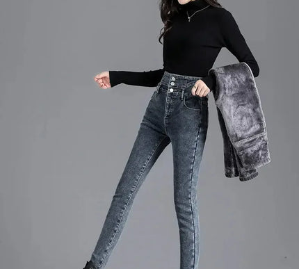 Hochwaist Fleece Leggings - Luxuriös dick für ultimativen Komfort - Next Level