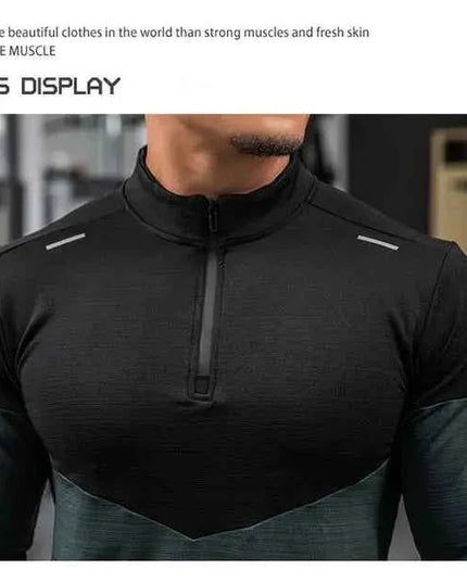 Mens Gym Compression Shirt Male Rashgard Fitness - Next Level