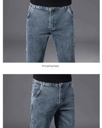 ICPANS Autumn Summer Denim Jeans Men Straight - Stylish and Comfortable Men's Denim - Next Level