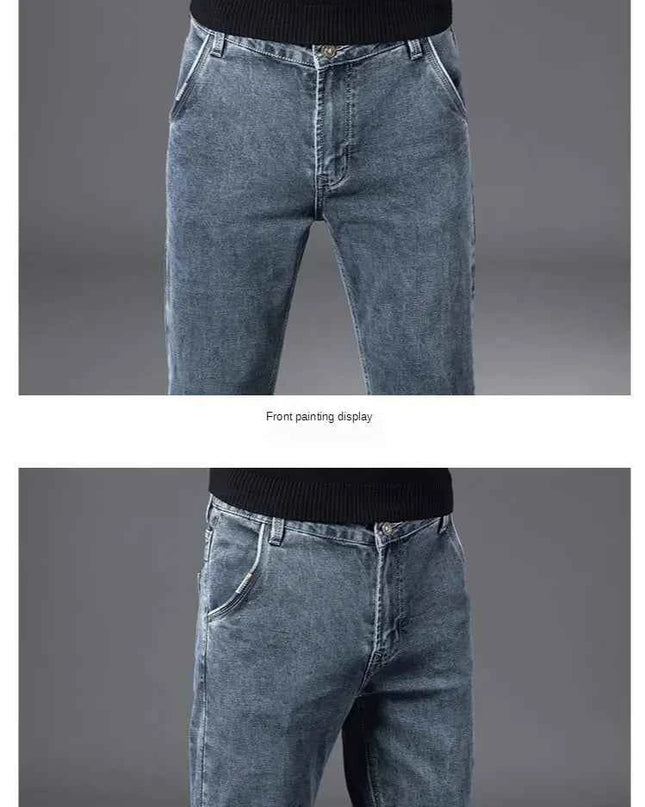 ICPANS Autumn Summer Denim Jeans Men Straight - Stylish and Comfortable Men's Denim - Next Level