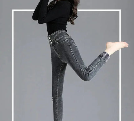 Hochwaist Fleece Leggings - Luxuriös dick für ultimativen Komfort - Next Level