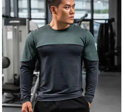 Männer Gym Kompressionsshirt für Fitness und Training - Next Level