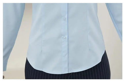 Elegant Women White Long Sleeve Shirt - Stylish & Versatile for Any Occasion - Next Level