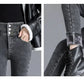 High-Quality Winter Fleece Leggings - Thick High-Waist Comfort - Next Level