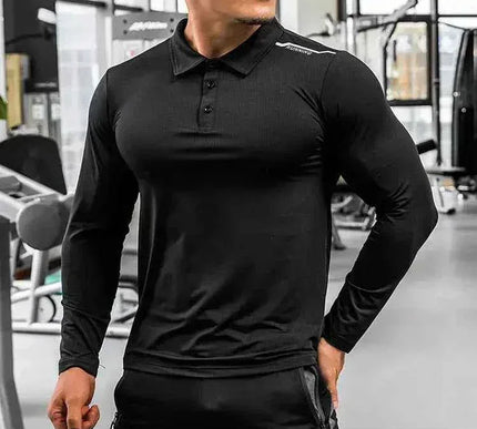 Männer Gym Kompressionsshirt für Fitness und Training - Next Level