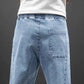 Spring Summer Cargo Jeans Men in Black and Blue - Streetwear Style - Next Level