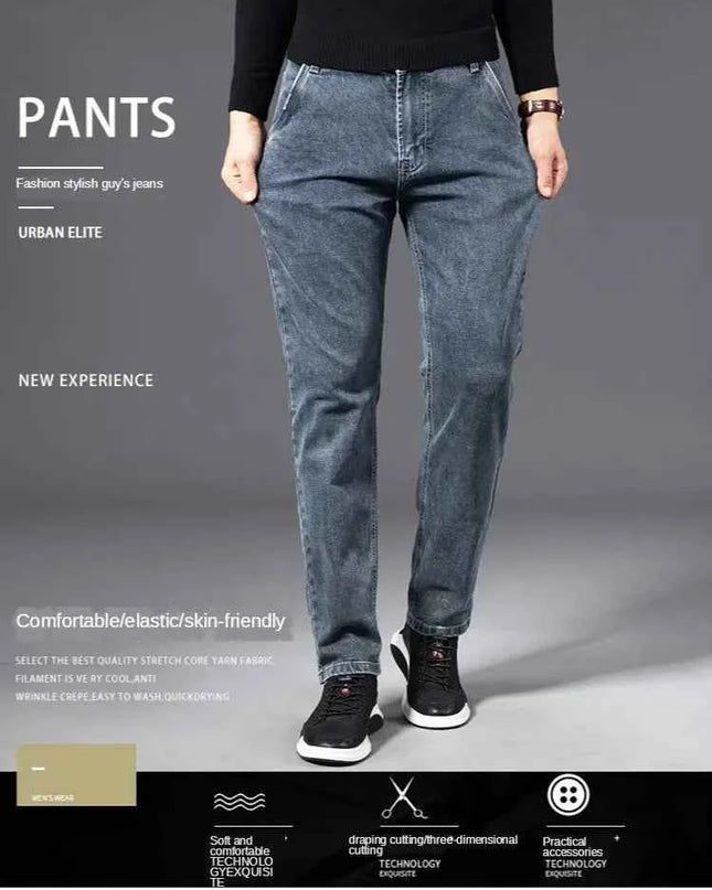 ICPANS Autumn Summer Denim Jeans Men Straight - Stylish and Comfortable Men's Denim - Next Level