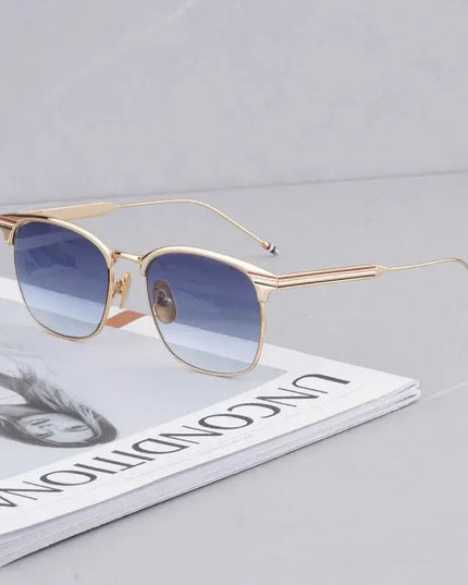 Fashion Thom Men's Sunglasses with Alloy Metal Frame - Next Level