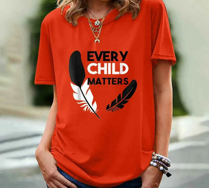 T-Shirt Frauen - Kurzarm Druckdesign - Next Level