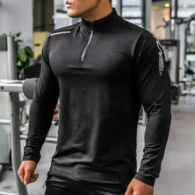 Mens Gym Compression Shirt Male Rashgard Fitness - Next Level