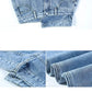 High Quality Wide Leg Cotton Jeans for Women - Stylish Denim Fashion - Next Level