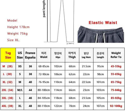 Winter Corduroy Sweatpants Herren mit Kordelzug - Next Level