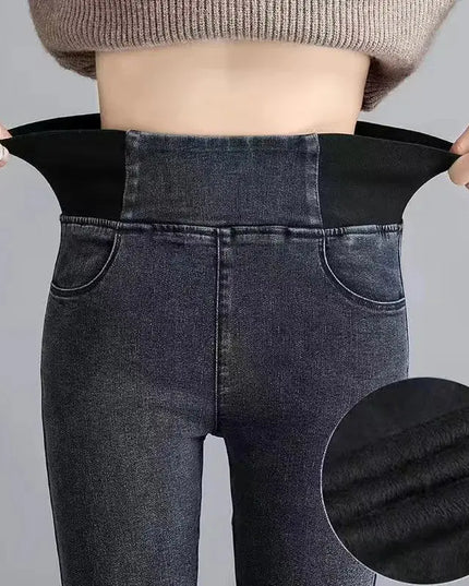 Elastic Waist Skinny Jeans Women for Spring Fashion - Next Level