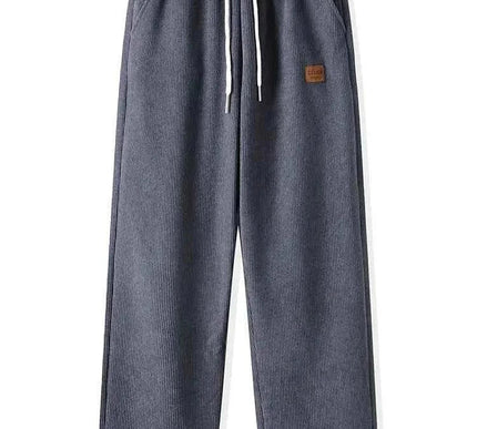 Winter Corduroy Sweatpants Herren mit Kordelzug - Next Level