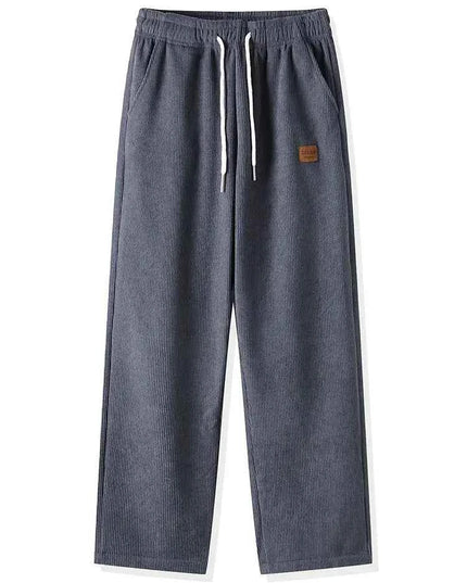 Winter Corduroy Sweatpants Men Drawstring - Next Level