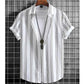 Hawaiian Shirts for Men Black Print High-Quality - Next Level