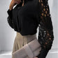 White Lace Hollow Out Blouse for Women - Sexy Autumn Style - Next Level