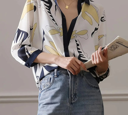 Luxus Damen Shirt Frankreich Stil mit modischem Druck für Frauen - Next Level