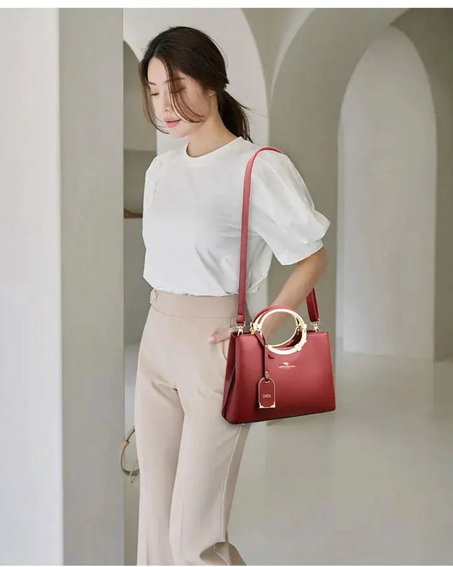 3 Layer Large Capacity Tote Bag Luxury Handbags - Next Level