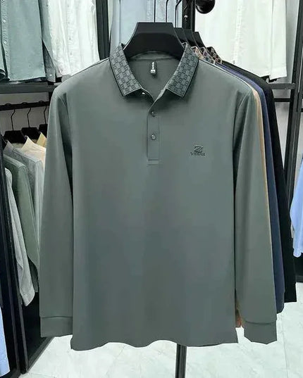 Designer Luxury Men's Polo Shirt Lapel Z Embroidered - Next Level