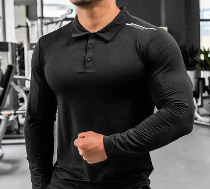 Männer Gym Kompressionsshirt für Fitness und Training - Next Level