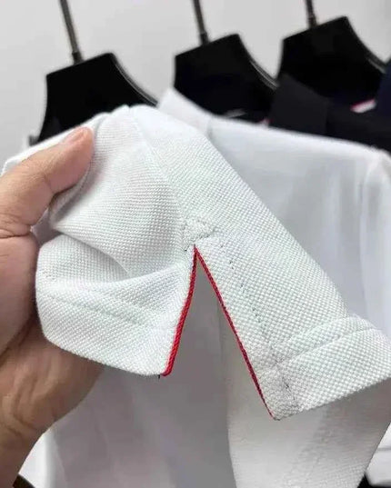 Brand Luxury Men's Polo Shirt Lapel Sailboat Embroidered - Next Level