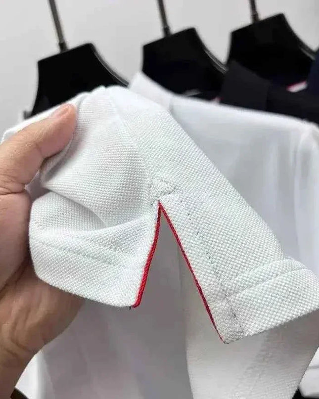 Brand Luxury Men's Polo Shirt Lapel Sailboat Embroidered - Next Level