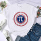 Funny Pi Spiral Geometry Shirt for Women - Unique Mathematics Apparel - Next Level