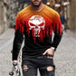 Retro Graffiti T-shirt - 3D Print Summer Men's Round Neck Tee - Next Level