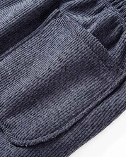 Winter Corduroy Sweatpants Men Drawstring - Next Level