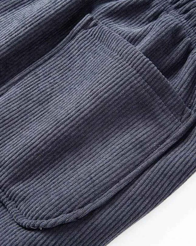Winter Corduroy Sweatpants Men Drawstring - Next Level