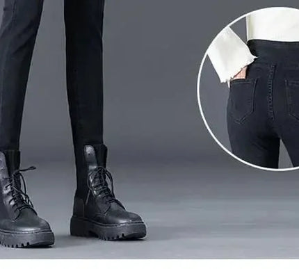Elastische Taillen Skinny Jeans Damen für den Frühlingslook - Next Level