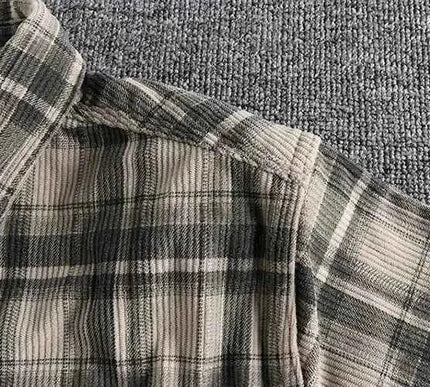 Retro Herrenhemd Vintage Style - Stilvolles Freizeithemd für Männer - Next Level